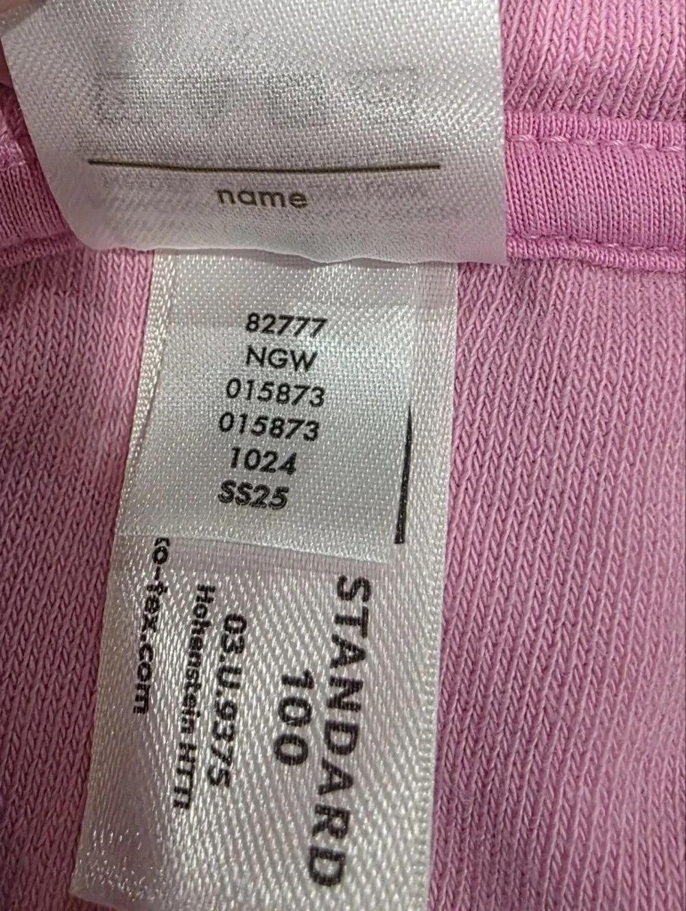 Hanna Andersson Pink Loop Terry Hoodie Cover Up Size 4